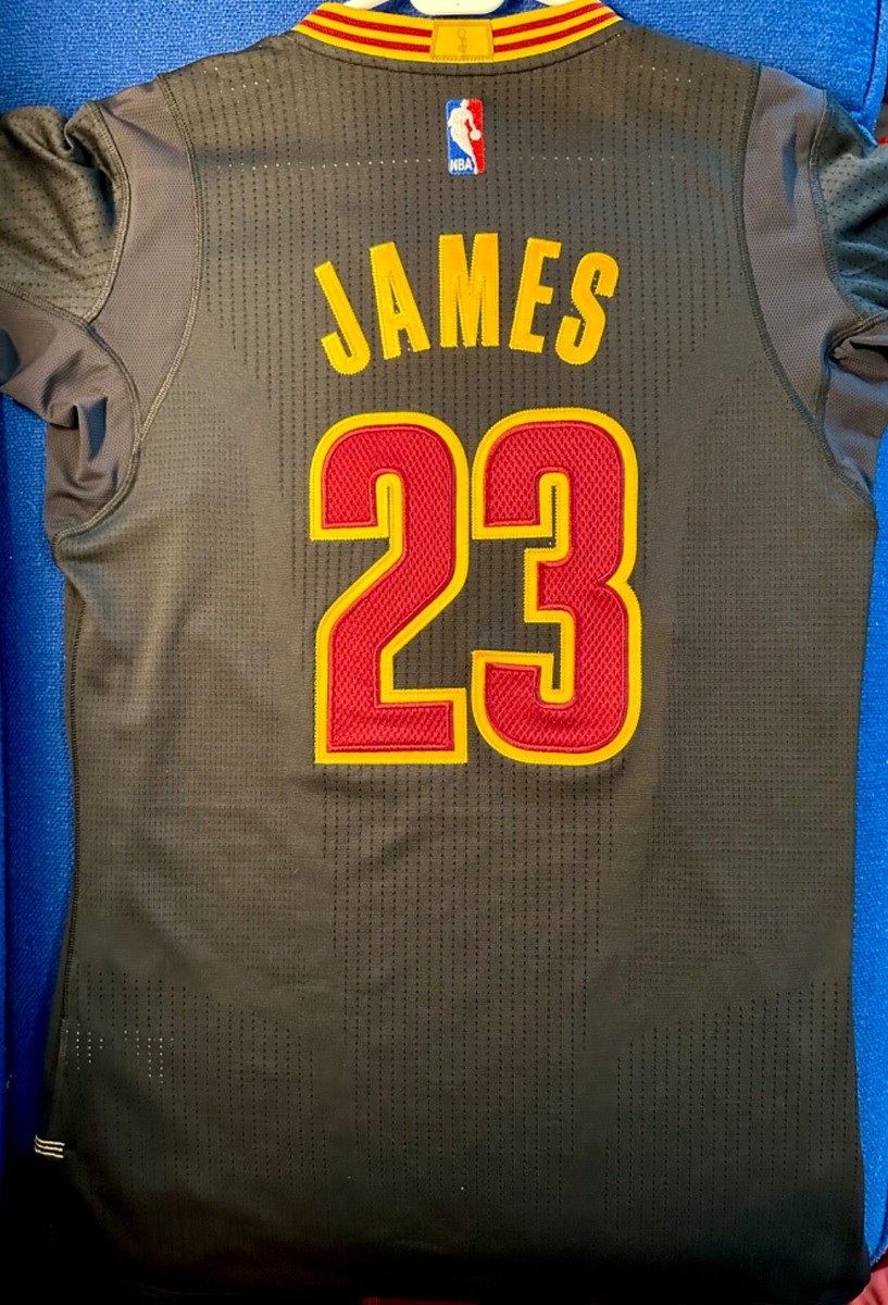 Mesh Number* Black 2016-17 LeBron James Authentic Finals Mesh Number* Black 2016-17 LeBron James Authentic Finals