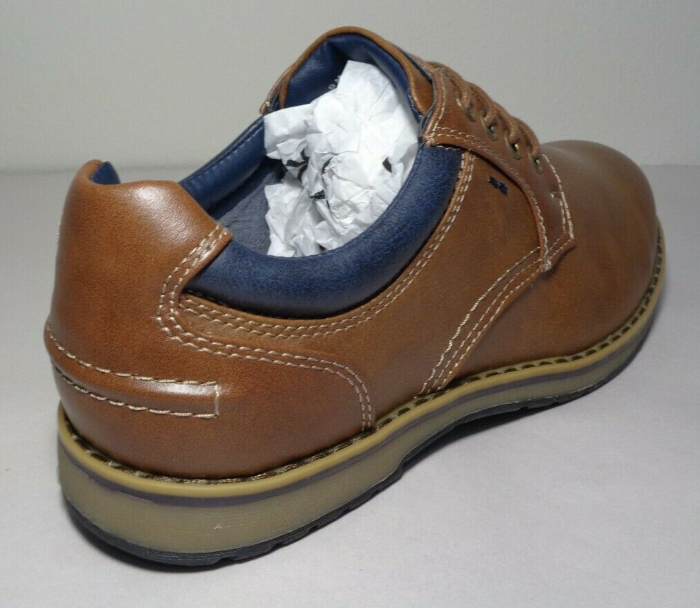 Izod Size 10 M CAL Brown Lace Up Oxfords New Men display picture 2