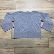 Club Monaco Womens Melissah 100% Cashmere Sweater Size XS Gray