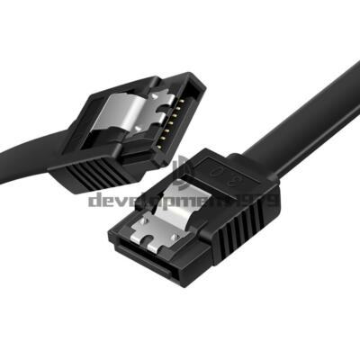 2PCS SATA 3.0 6Gb / s SSD Hard Drive Data Cable