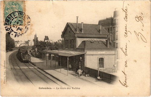 CPA BOIS-COLOMBES - L Avenue de St-Germain (211225