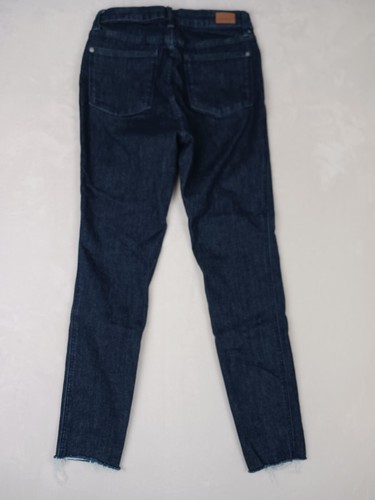 Jeans skinny blu Judy 11/30 (29x28) controllo pancia lavaggio scuro orli grezzi JB88703 - Foto 7 di 14