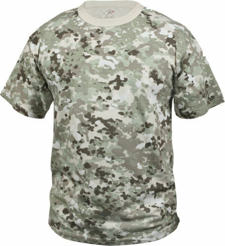 ¡¡¡VENTA DÍA VETERANOS!!! Camiseta Camuflada Camiseta Táctica Manga Corta Militar Ejército ROTHCO - Imagen 57 de 68