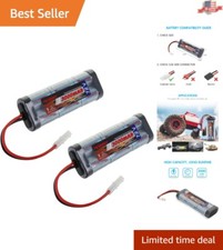 Reliable 7.2V 3000mAh NiMH Battery 2-Pack with Tamiya Connector for RC Cars