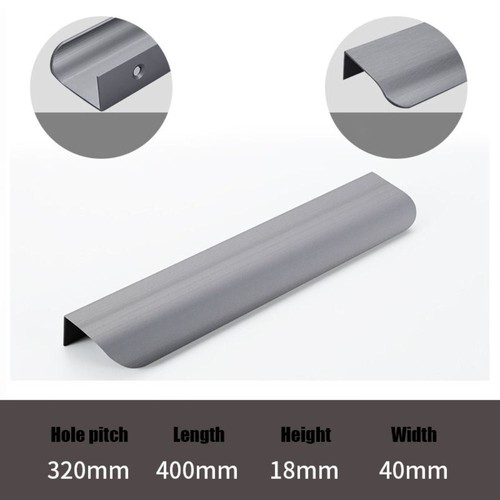 Invisible Door Handle Wardrobe Cupboard Drawer Knobs Hidden Handle Cabinet Pulls - Picture 33 of 36