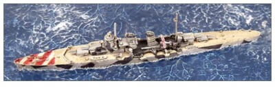 GHQ Micronauts Leichter Kreuzer ''Giuseppe Garibaldi''