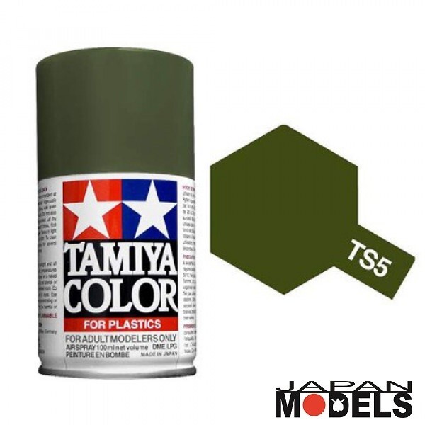 Tamiya TS-5 TS5 TS 5 OLIVE DRAB Bomboletta Vernice Spray 100ml 85005