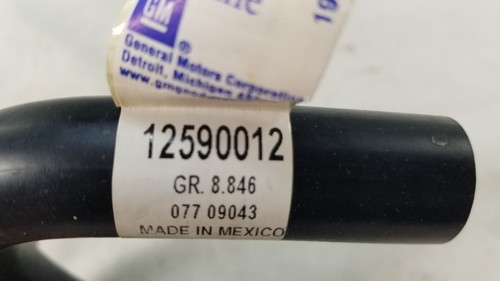 NEW Genuine GM HVAC Heater Hose 12590012 - Picture 3 of 3