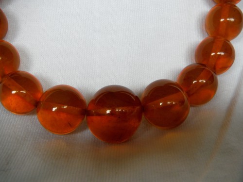 Authentic Baltic 54 cm Amber Butterscotch Honey Bead Necklace 48 grams - Picture 11 of 12