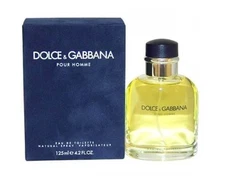 Dolce & Gabbana Pour Homme Men 4.2 oz 125 ml *Eau De Toilette* Spray Nib Sealed