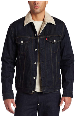 Levis Sherpa Jacket Denim Trucker 