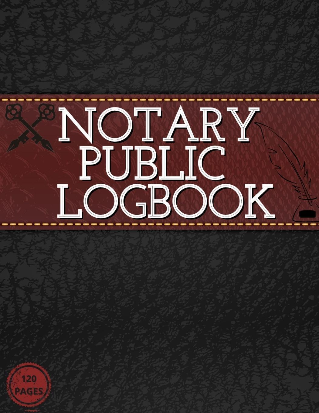 Notary Public Log Book Guest Fort C. O Taschenbuch Paperback Englisch