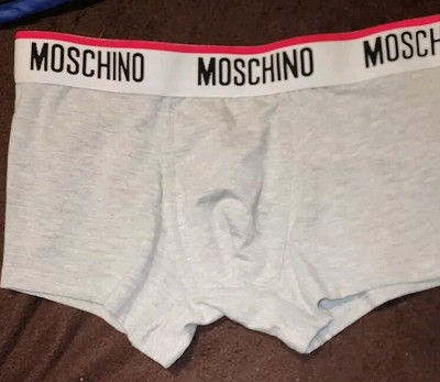 Men's moschino underwear extra small (GRAY)