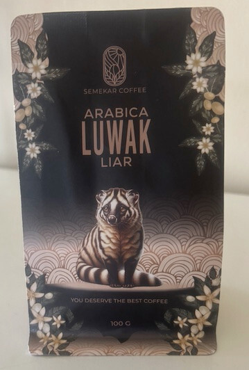 KOPI LUWAK LIAR GAYO ABUSYIK ROASTED BE… Luwak Coffee Arabica Gayo Wild ( Liar) Civet Whole Beans