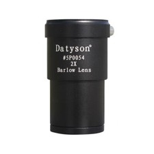 1.25 Inch 2X Barlow Lens Metal FMC Green Film for Astronomy Telescope Eyepiece