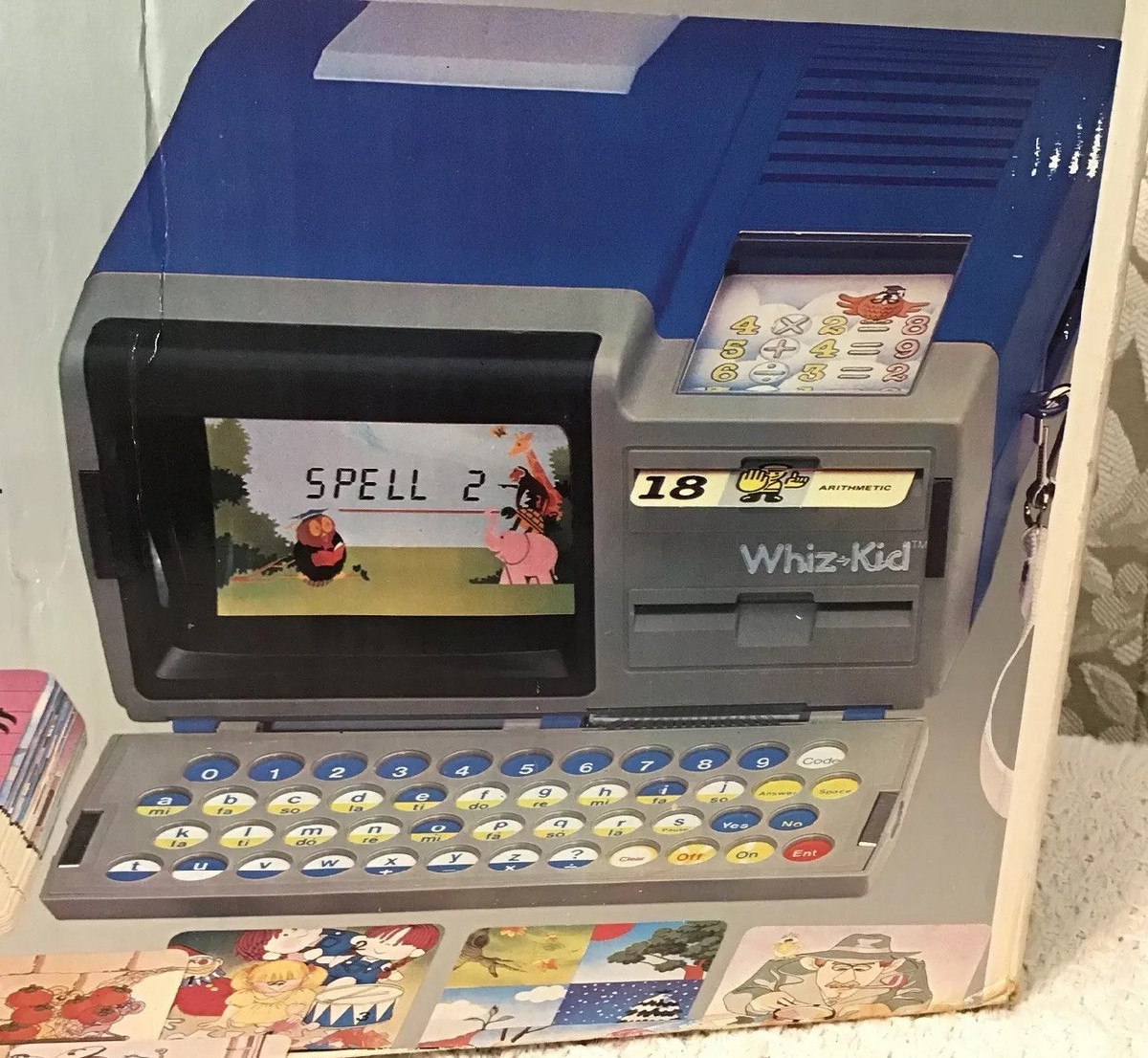 VTech Whiz Kid Personal Computer - 1984, Comes with Original