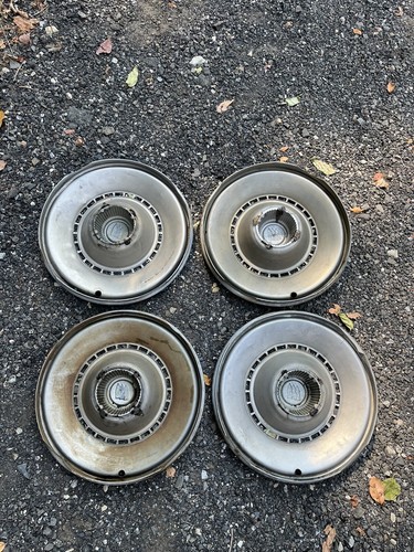 1968 Buick Lesabre Special 15" HUBCAPS Wheel Covers Set of 4 OEM Vintage 1014 - Picture 17 of 18