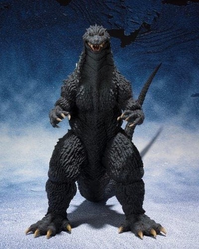 Bandai S.H.Monster Arts Godzilla x Mechagodzilla 2002 Pvc Action Figure 6.1 inch - Picture 15 of 19