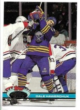 DALE HAWERCHUK 1991-92 STADIUM CLUB CARD NM-MT+ CONDITION