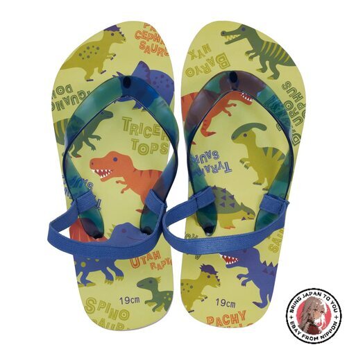 NEW Skater Kids Beach Sandals Dinosaur Picture 19cm SDBE19-A