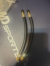 Air Pump Inflator Extension Hose High Pressure Schrader Valve for Mountain 2 Ea.