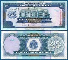 HAITI  25 Gourdes 2006 UNC  P.266 c
