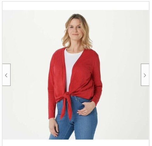 Belle by Kim Gravel Coral Summer Shrug 