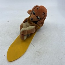 Vintage Dakin Dream Pets Dog on Surf Board