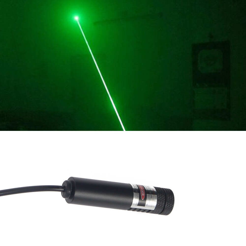 100mW 532nm Green Laser Line Positioning Diode Generator Locator Module