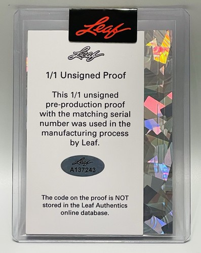 Melissa Joan Hart *1/1* 2023 Leaf Pop Century *Unsigned Proof* One of One - Picture 3 of 3