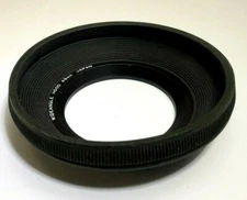 Vivitar 49mm Lens Hood Shade Rubber double threaded wide angle 