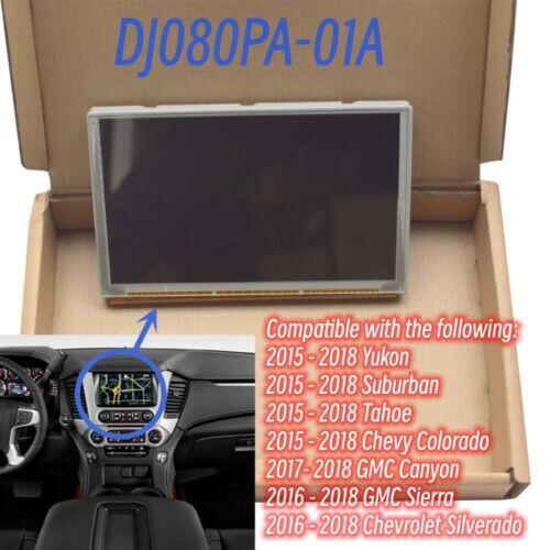 REPLACEMENT Radio Touch-Screen GLASS Digitizer LCD For Chevy GMC 15-18 MYLINK - Bild 2 von 16