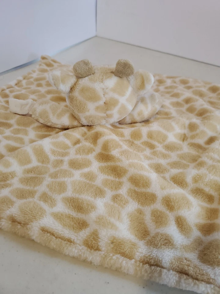 Carter's плюшевый жираф милый безопасности пятнистый одеяло 14» соска держатель 2016 - Изображение 4 из 4