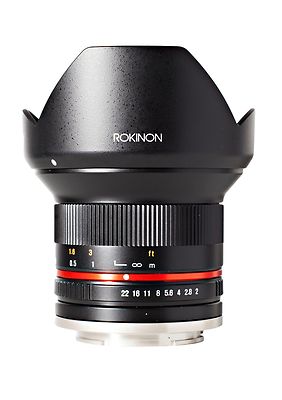 New Rokinon 12mm F2.0 Ultra Wide Angle Lens for Fuji X