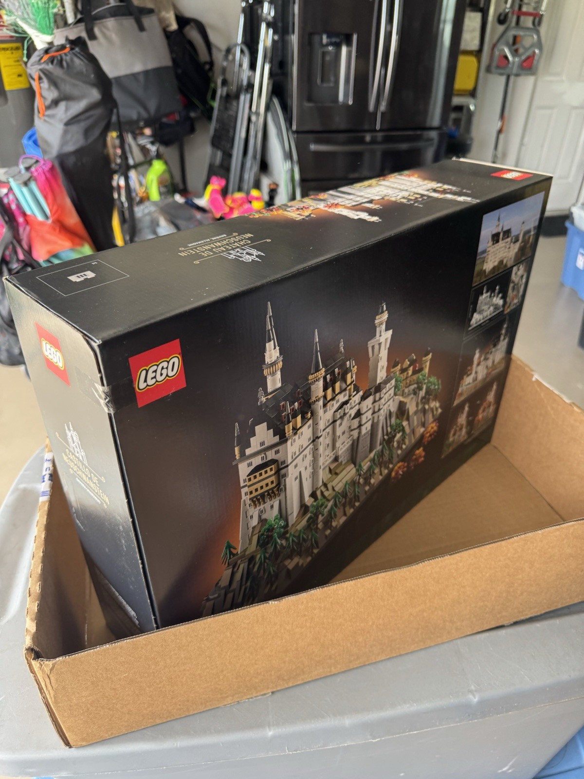 LEGO Neuschwanstein Castle 21063 Architecture, 3455 Pieces, 18+, Complete Set