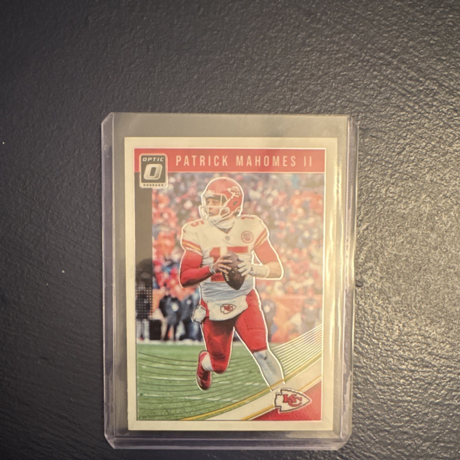 2018 Panini Donruss Optic Patrick Mahomes II Chiefs Base #49 Football Card