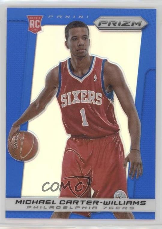 2013-14 Panini Prizm Wal-Mart Blue Prizm Michael Carter-Williams #265 0b9