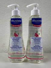 2 PACK Mustela No Rinse Soothing Cleansing Water Schisandra Berry 10.14 fl oz