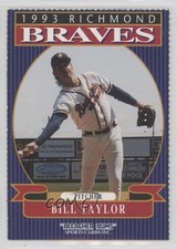 1993 Bleacher Bums Richmond Braves Billy Taylor #23 0q3