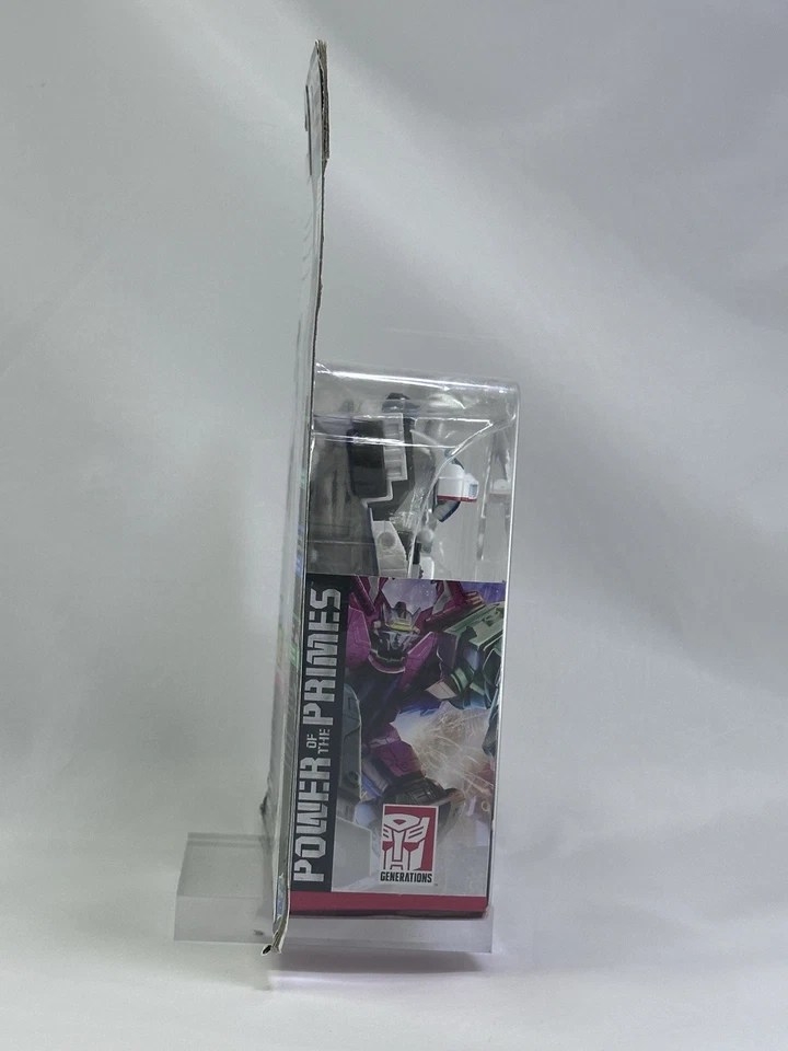 JAZZ AUTOBOT TRANSFORMERS POWER OF THE PRIMES HASBRO TAKARA DELUXE CLASS MOSC - Immagine 3 di 4
