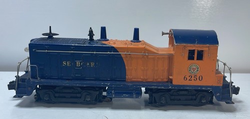 Lionel 6250 Vintage O Seaboard NW-2 Powered Diesel Locomotive Untested Read