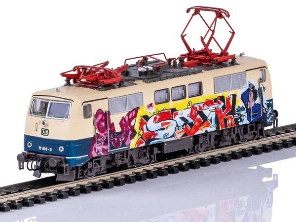 Minitrix 16724 - DCC + Sound Elektrolok BR 111 DB Ep.Iv - Spur N - NEU-image