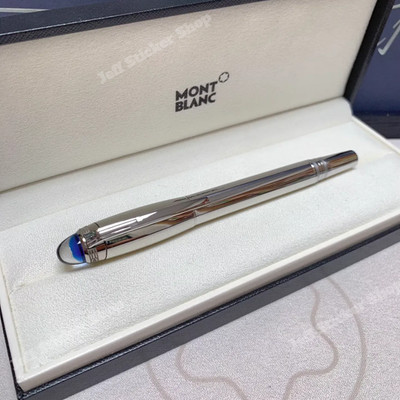 Montblanc Rollerball Pen VIP With Box - StarWalker SpaceBlue Resin