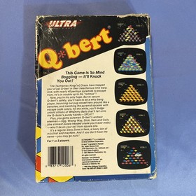 Q bert (Nintendo Entertainment System 1989) NES Complete CIB with Manual Tested 