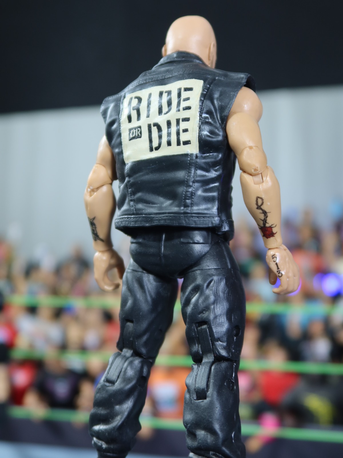 WWE Mattel Custom Elite AEW Jon Moxley Figure