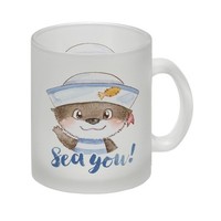 Ottfried Der Otter Glas Tasse Mit Spruch - Sea You
