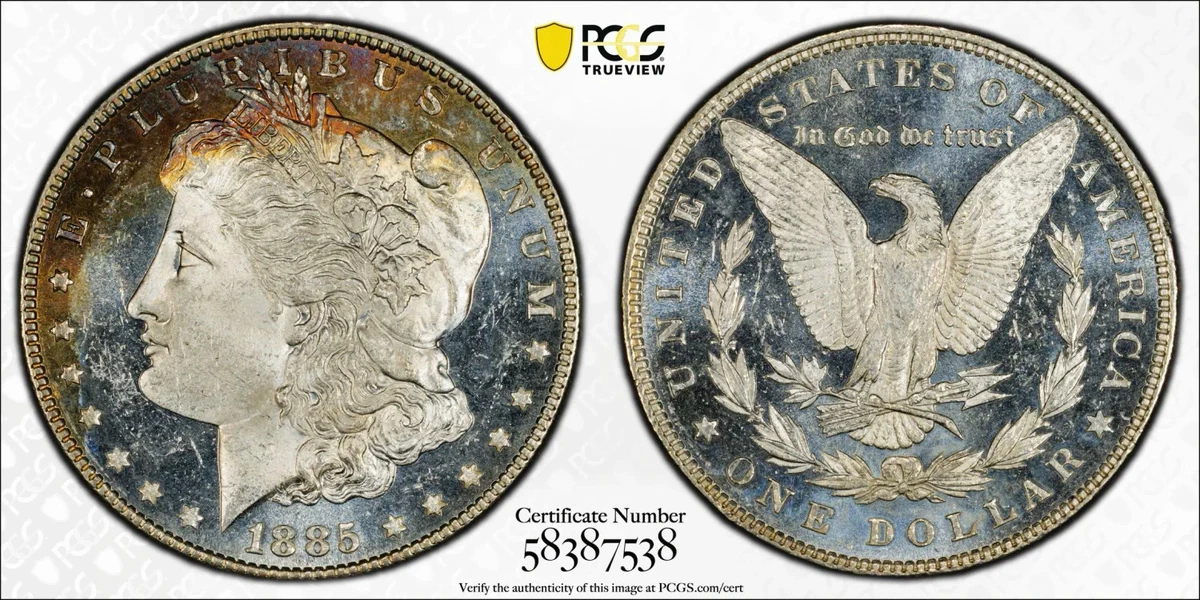 MS 64 Graded 1885 Year Morgan US Dollars (1878-1921) | Updated Oct