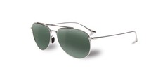 VUARNET Men's Sunglasses Swing Pilot VL1627 002 Silver Titanium 59mm