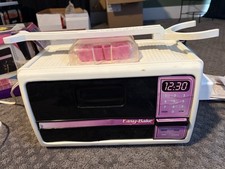 Vintage Kenner Easy-Bake Oven Snack Center w/ Box Accessories Pink White