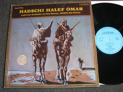 Karl May-Litera 865 444-Hadschi Halef Omar LP-1989 DDR East Germany